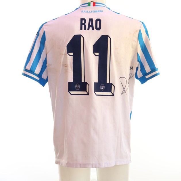 Rao's Signed Unwashed Shirt, SPAL vs Ascoli 2024 