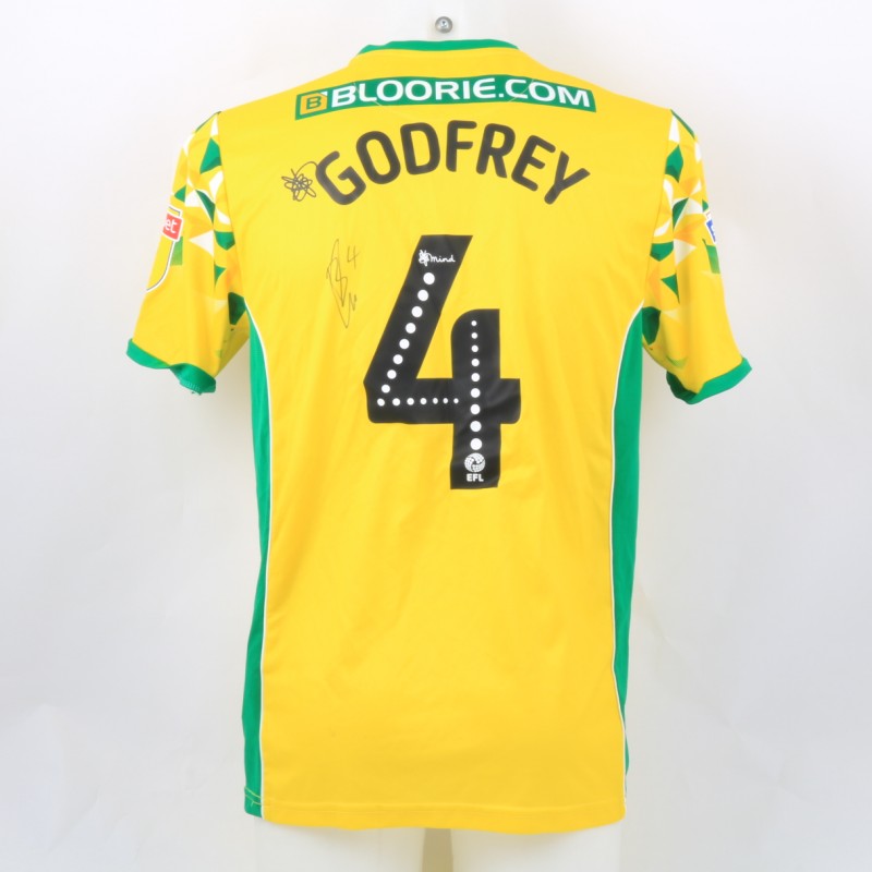 Godfrey's Norwich Poppy Match Shirt - Signed