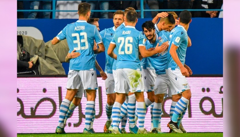 Berisha's Lazio Match Shirt, Italian Super Cup 2019/20