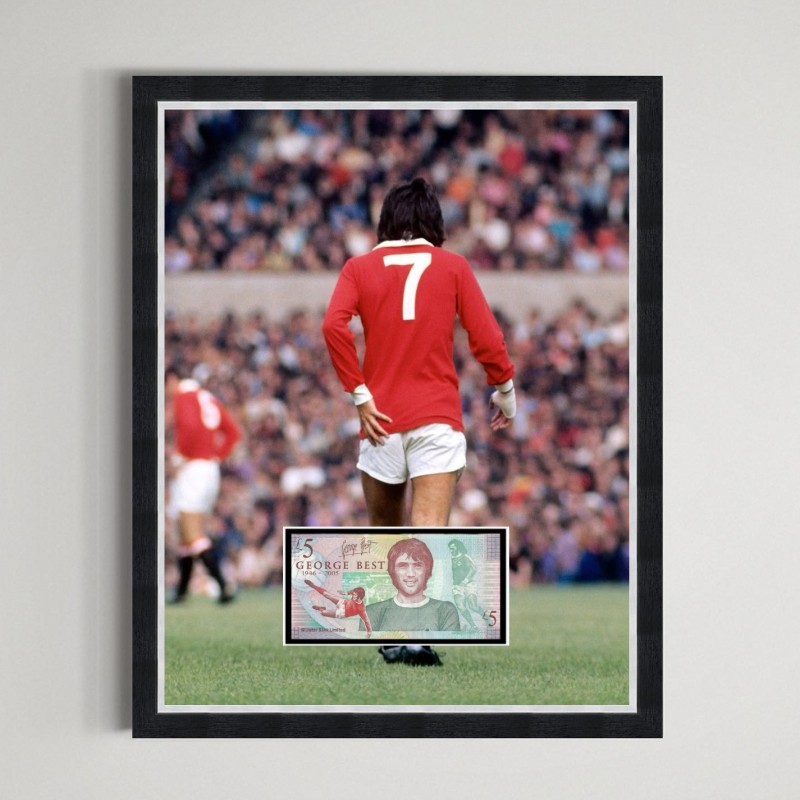 Display Manchester United 5 sterline George Best