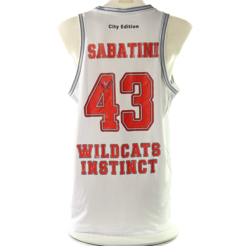 Sabatini's Urania Basket "Special Edition" Signed Match-Worn Home Jersey, 2025/26