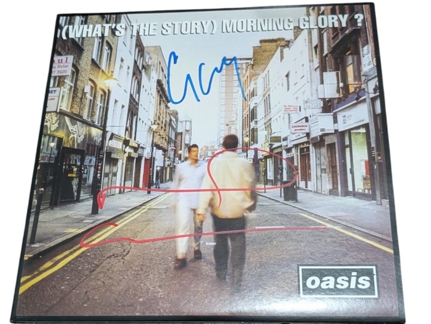 Noel and Liam Gallagher Signed Vinyl