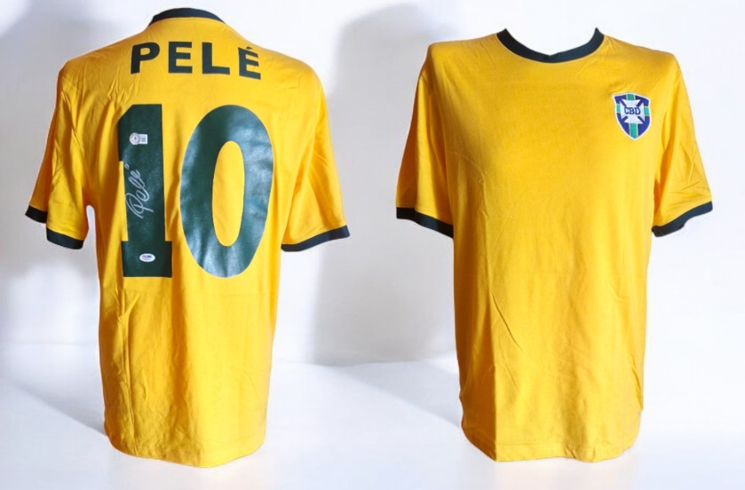 Maglia Pelé Brasile - Autografata