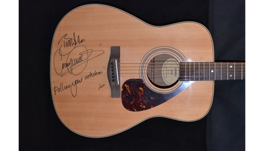 Craig David Yamaha F370 Acoustic Guitar Signed by Craig David