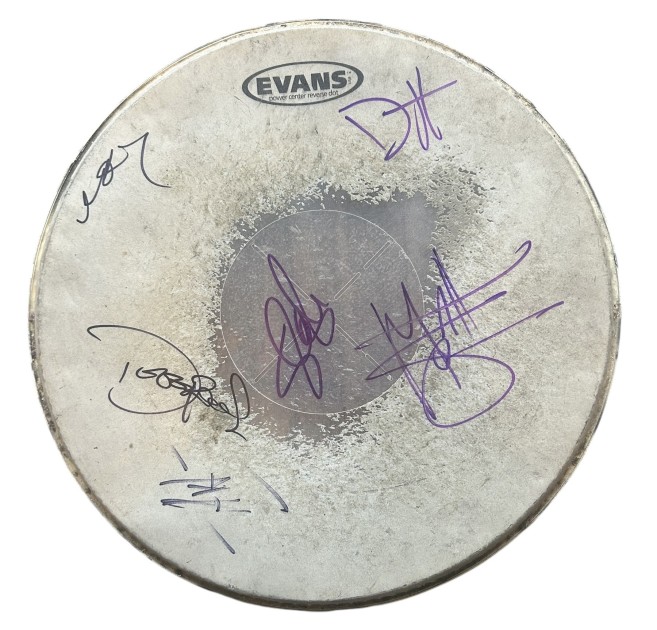 Guns N' Roses Signed Drumskin