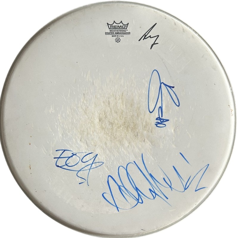 U2 Signed Drumskin