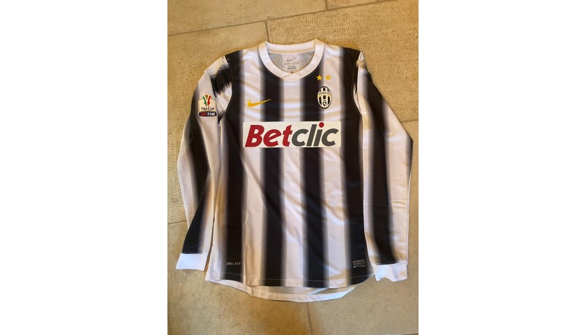 Pirlo's Juventus Match-Issued Shirt, 2011/12 - CharityStars