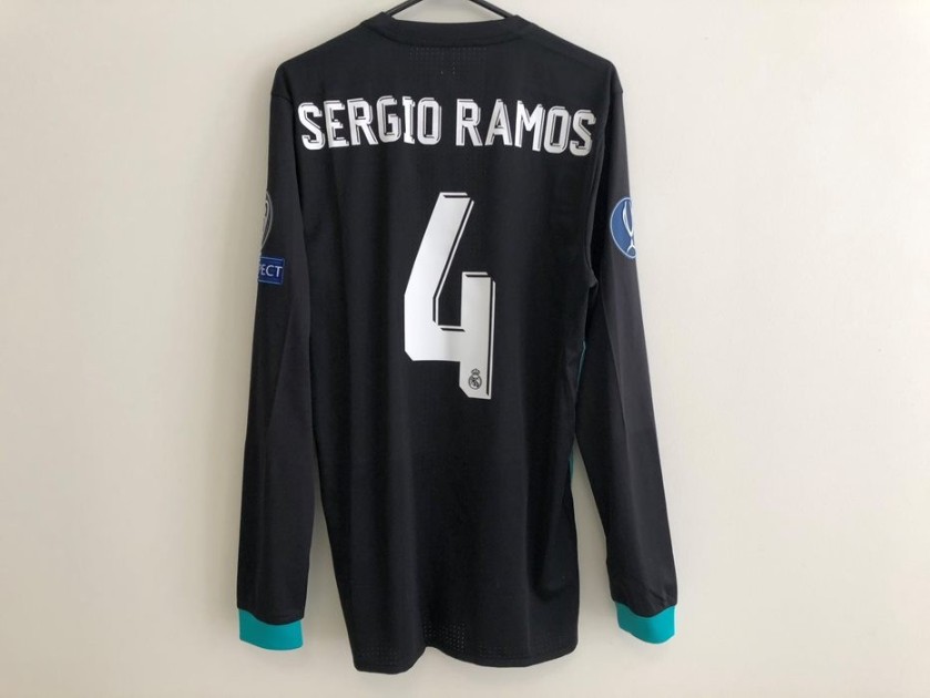 Sergio Ramos' Real Madrid UEFA Super Cup Match Shirt