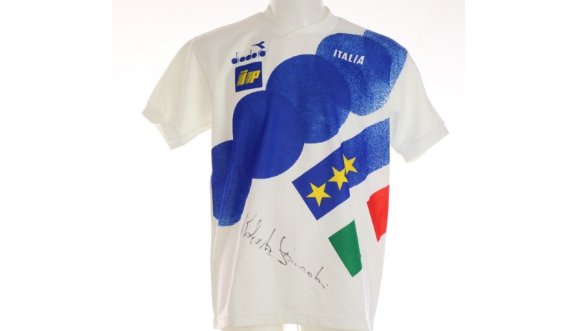 ITALIA 1992 JERSEY FOOTBALL SHIRT DIADORA ITALY