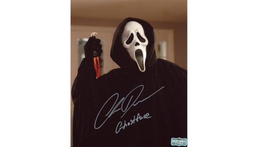 Chris Durand Signed Scream Photo