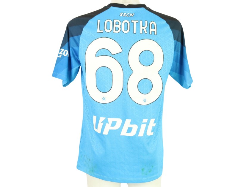 Maglia unwashed Lobotka Napoli, Serie A 2022/23