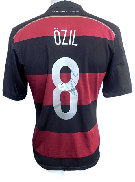 Ozil's Germany Signed Official Shirt, FIFA World Cup 2014