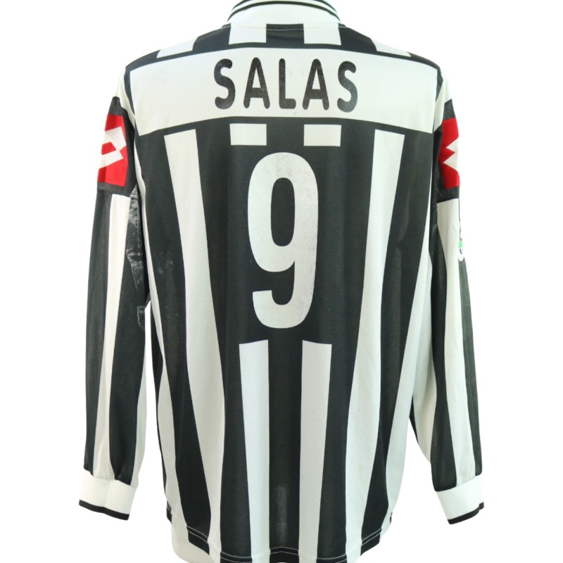Salas' Juventus Match-Issued Shirt, 2001/02