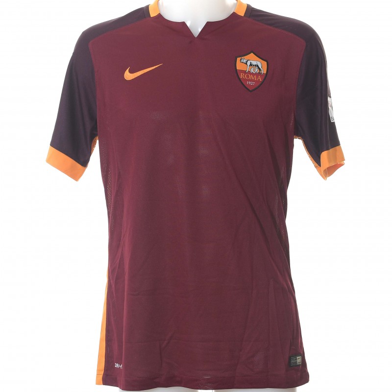Rudiger's Worn Shirt, Roma-Inter 2016 Special Earth Hour
