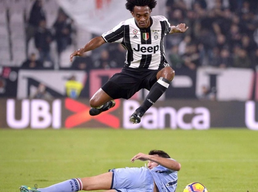 Cuadrado Match Worn, Juventus-Sampdoria 26/10/16 - Signed