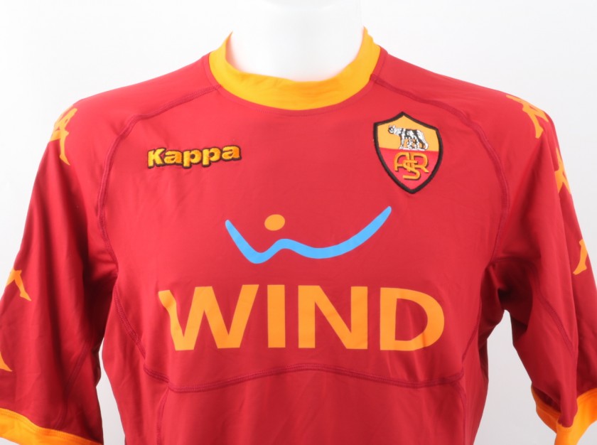 Official Totti Roma Shirt, Serie A 2010/11 - Signed - CharityStars