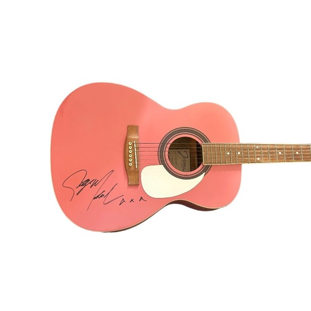 George Michael Signed Acoustic Guitar