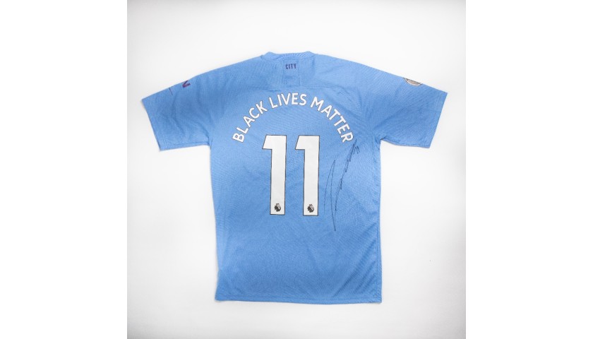 Cityzens Giving for Recovery Match Issued Shirt Signed by Oleksandr Zinchenko