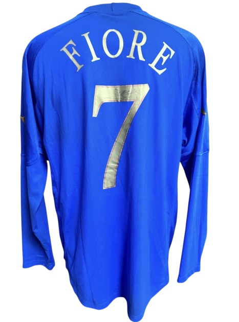 Maglia Indossata Fiore Italia, 2004/05