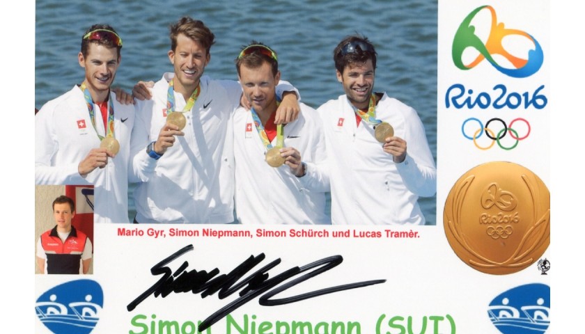 Simon Niepmann Signed Postcard