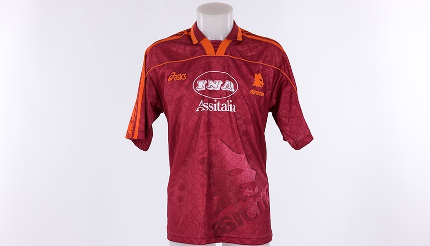 Francesco Totti's 1995/96 Signed Shirt