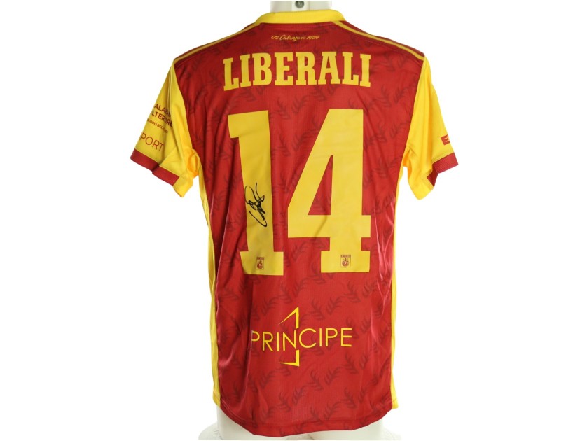 Liberali's Signed Unwashed Shirt, Catanzaro vs Empoli 2026