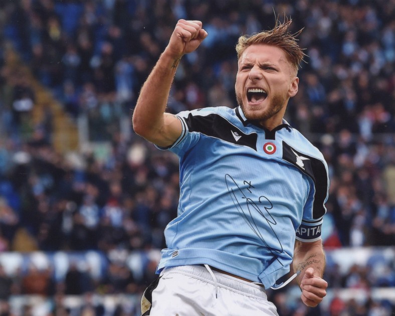 Photograph signed by Ciro Immobile