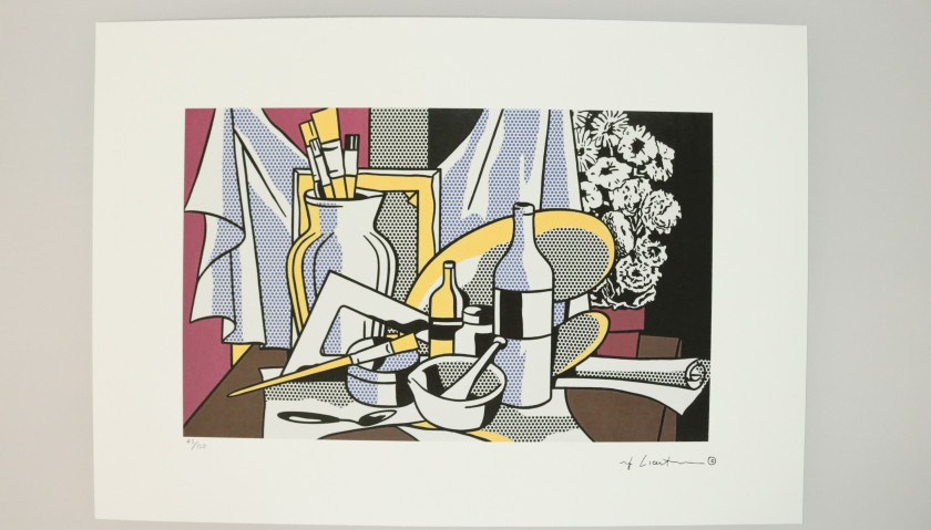 Roy Lichtenstein Signed Offset Lithograph