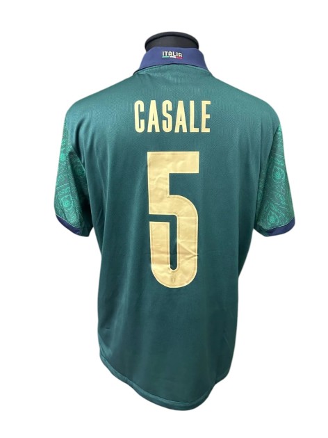 Casale's Italy U21 Issued Shirt, 2019