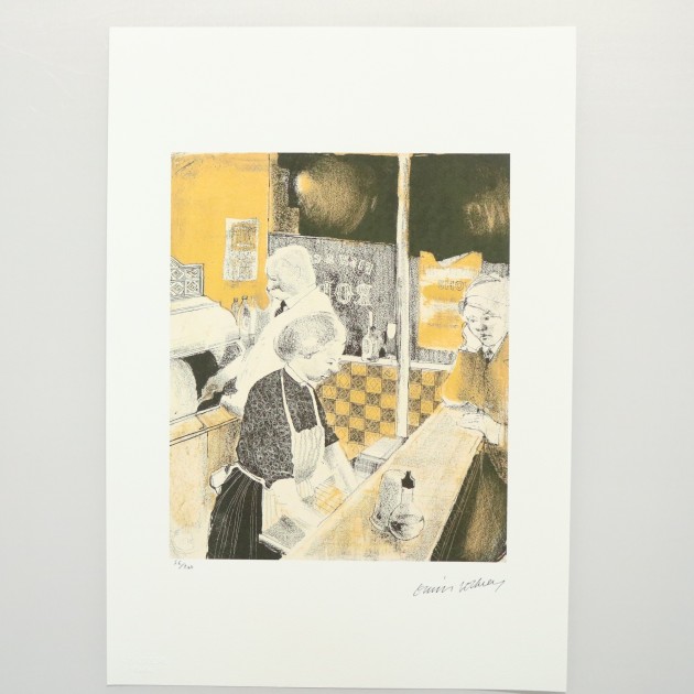 David Hockney Signed Offset Lithograph