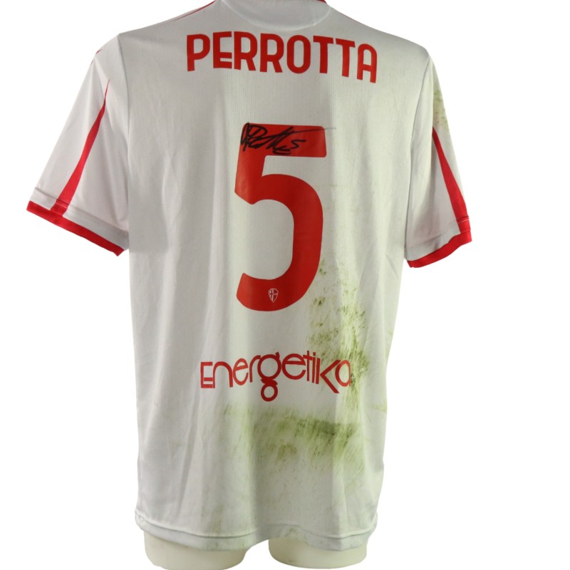 Perrotta's Signed Unwashed Shirt, Padova vs Monza 2026