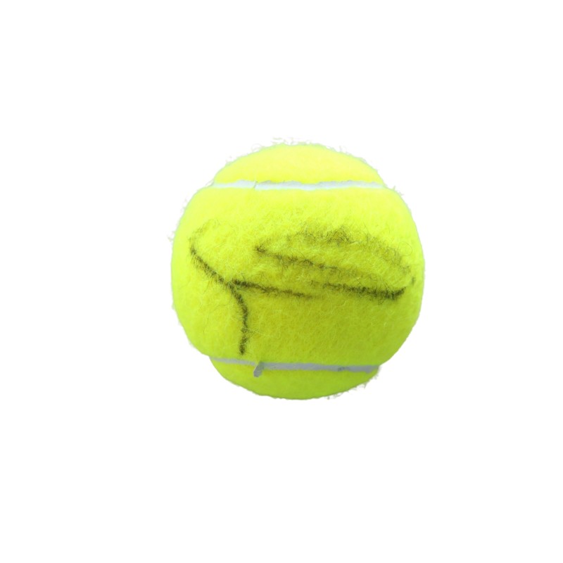 Australian Open Tennis Ball - Signed by Jannik Sinner