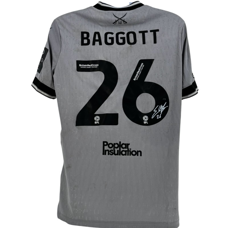 Maglia firmata del Bristol Rovers EFL Sky Bet League One di Baggott, indossata nel corso della partita