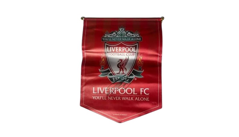 Jürgen Klopp's Signed LFC Large Crest Pennant