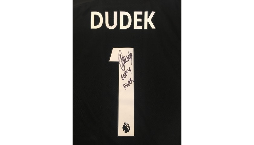 Dudek's Liverpool FC Legends Match Worn and Signed Shirt
