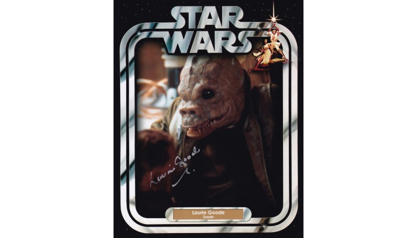 "Star Wars" (Saurin) - Picture Signed by Laurie Goode