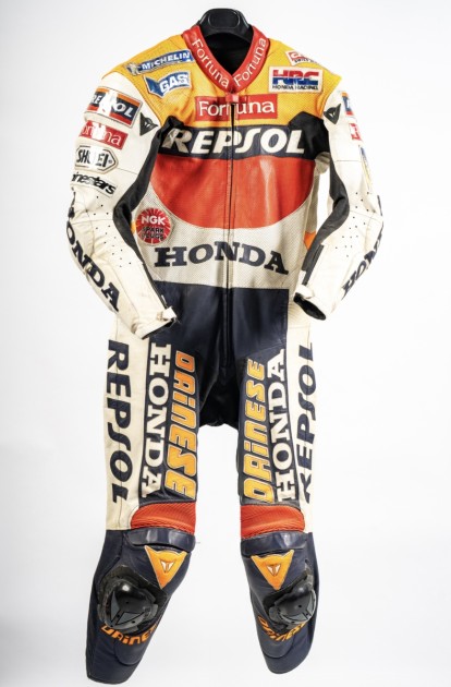 Alex Criville's Signed Leathers