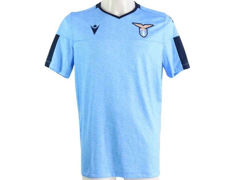 Lazio Match-Issued Pre-Match Shirt, 2020/21