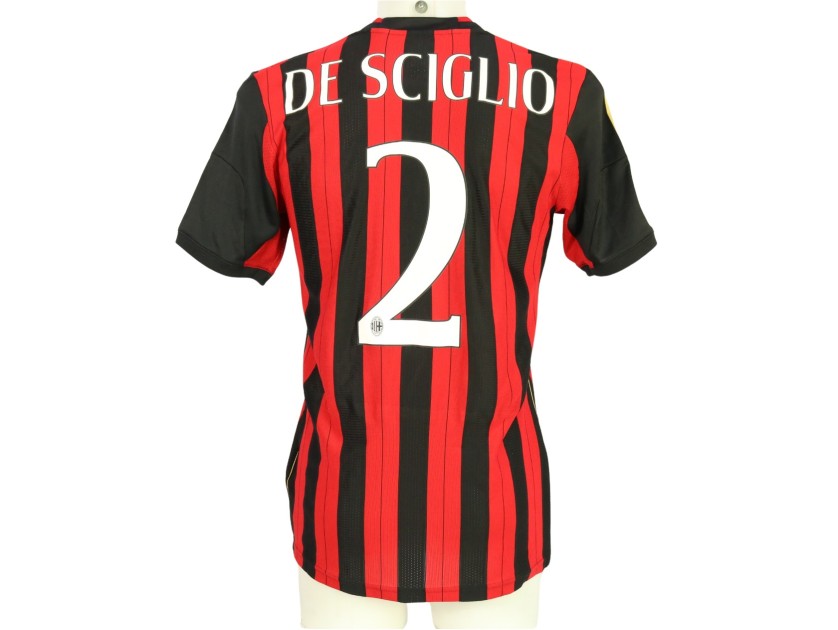 Maglia ufficiale De Sciglio Milan, 2013/14 