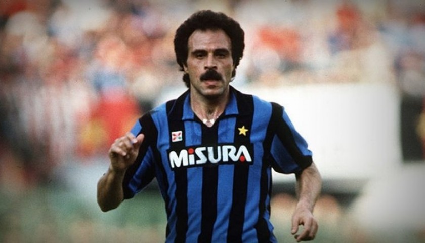 Causio's Match-Issued/Worn Inter Shirt - 1984/85