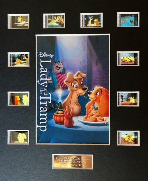 Maxi Card with original fragments from the film Lady and the Tramp