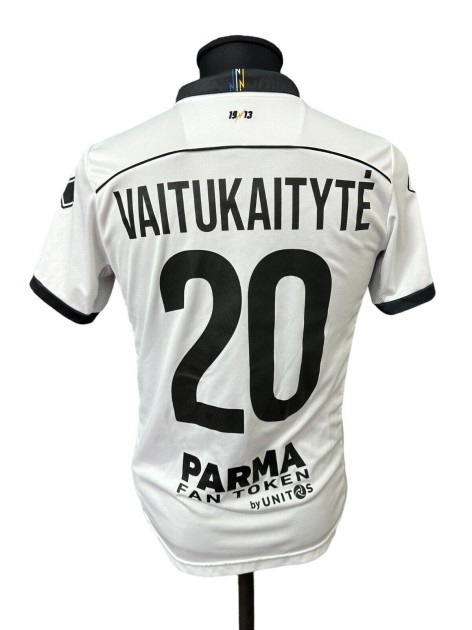 Vaitukaityte's Parma Femminile Match Shirt, 2022/23