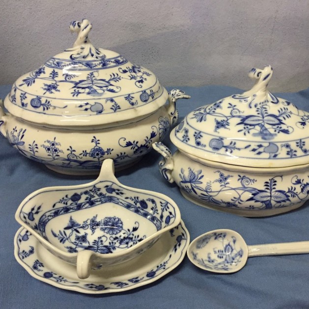 Set of dishes made by MEISSEN
