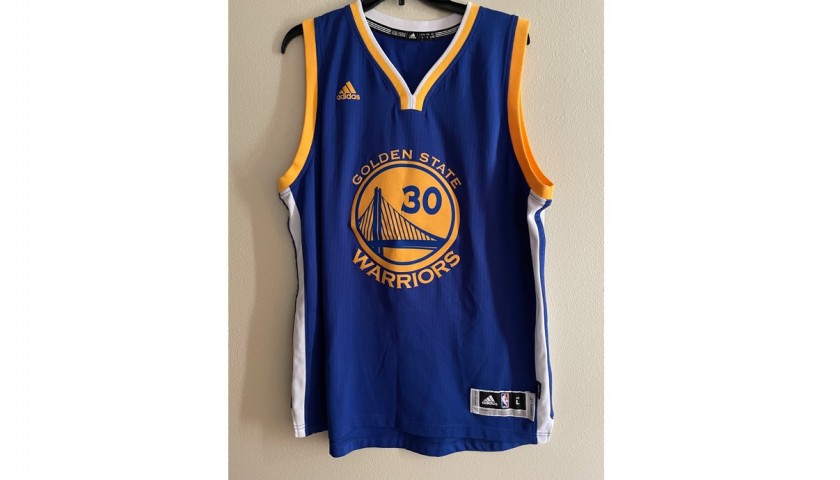 Curry's Official Golden State Warriors Signed Shirt
