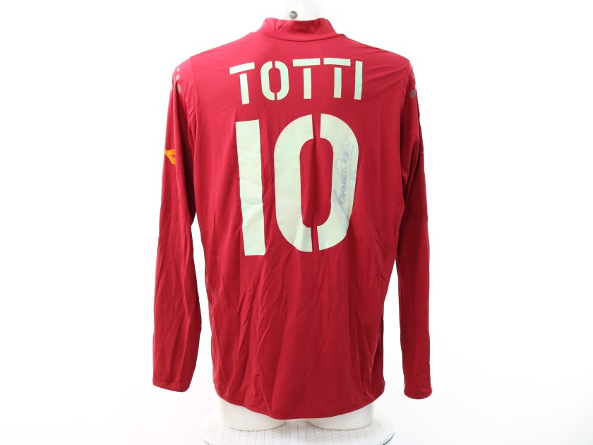 Maglia Totti Roma Preparata, 2004/05 - Autografata