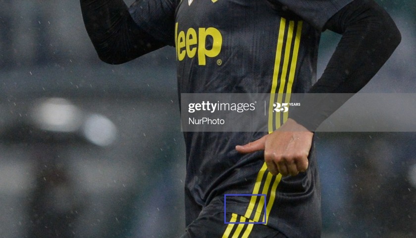 Ronaldo's UNWASHED Match-Worn Shirt - CharityStars