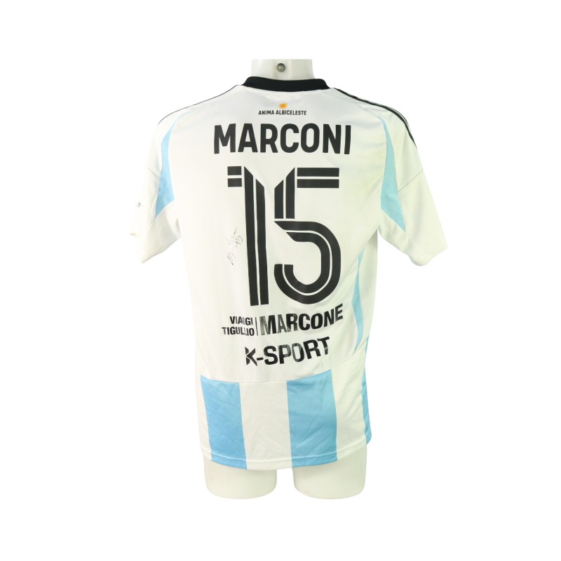 Maglia Marconi unwashed Virtus Entella vs Legnago 2024 - Autografata