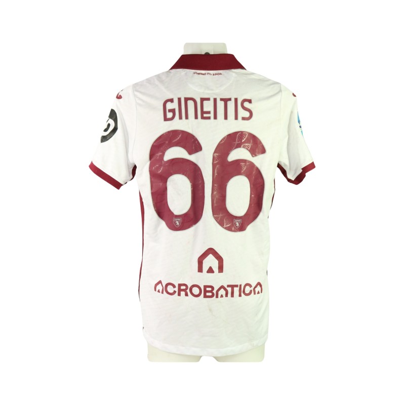 Gineitis' Unwashed Shirt, Roma vs Torino 2024