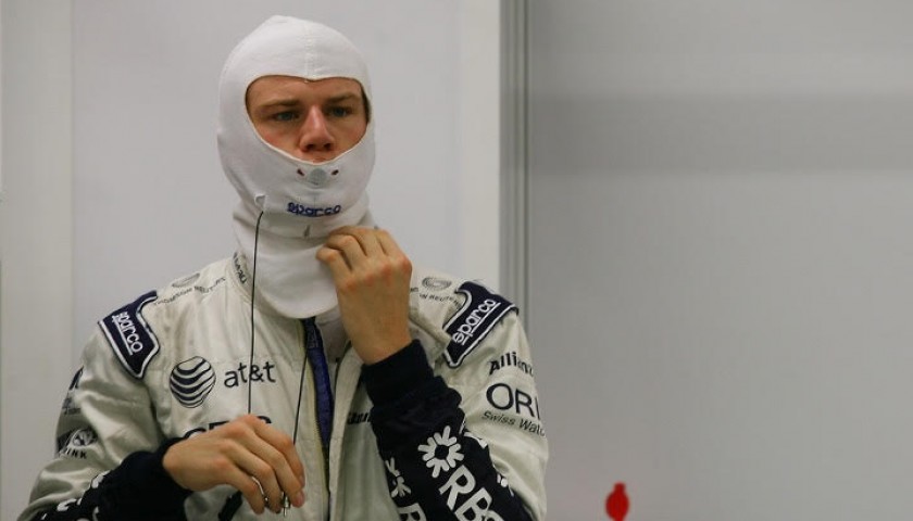 Balaclava Worn and Signed by Nico Hulkenberg, Williams F1 2010
