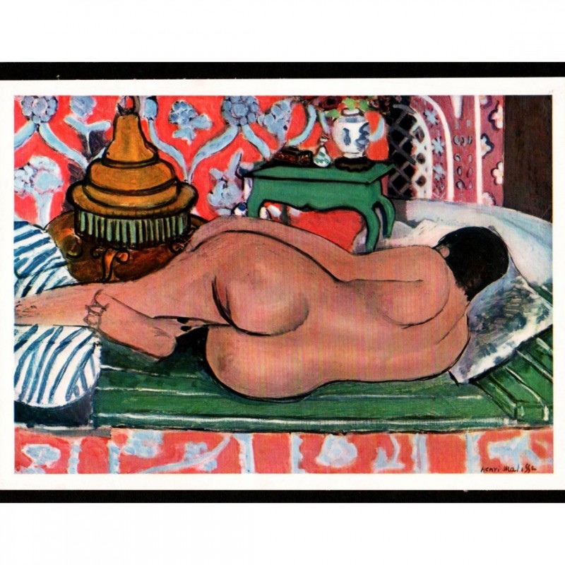 'Reclining Nude from the Back' Lithograph by Henri Matisse
